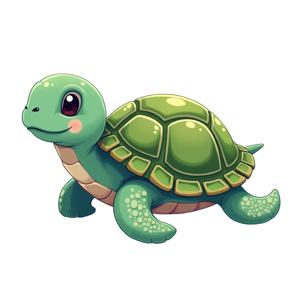 Cute Cartoon Turtle